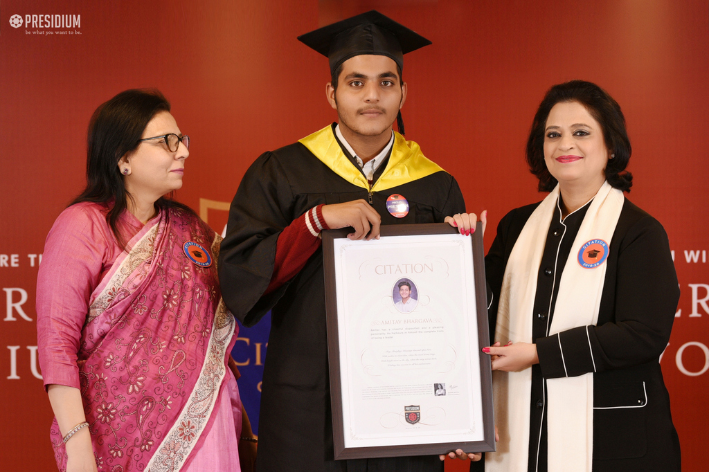 Presidium Gurgaon-57, CITATION CEREMONY: WISHING THE STUDENTS A BRIGHTER FUTURE AHEAD