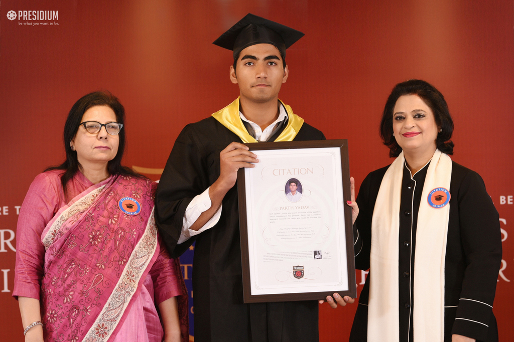 Presidium Gurgaon-57, CITATION CEREMONY: WISHING THE STUDENTS A BRIGHTER FUTURE AHEAD