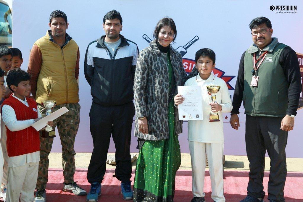 Presidium Indirapuram, INTER PRESIDIUM CRICKET TOURNAMENT-INDIRAPURAM ENTERS THE SEMIFINALS