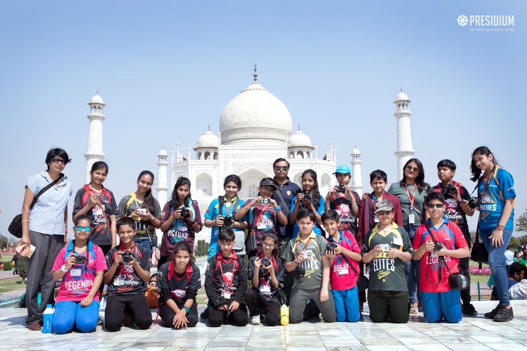 Presidium Gurgaon-57, PRESIDIANS VISIT THE TAJ MAHAL TO ADMIRE ITS MAJESTIC BEAUTY