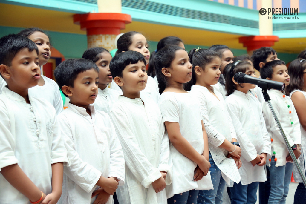 Presidium Dwarka-6, PRESIDIANS HONOUR GANDHIJI FOR HIS SIMPLICITY ON GANDHI JAYANTI