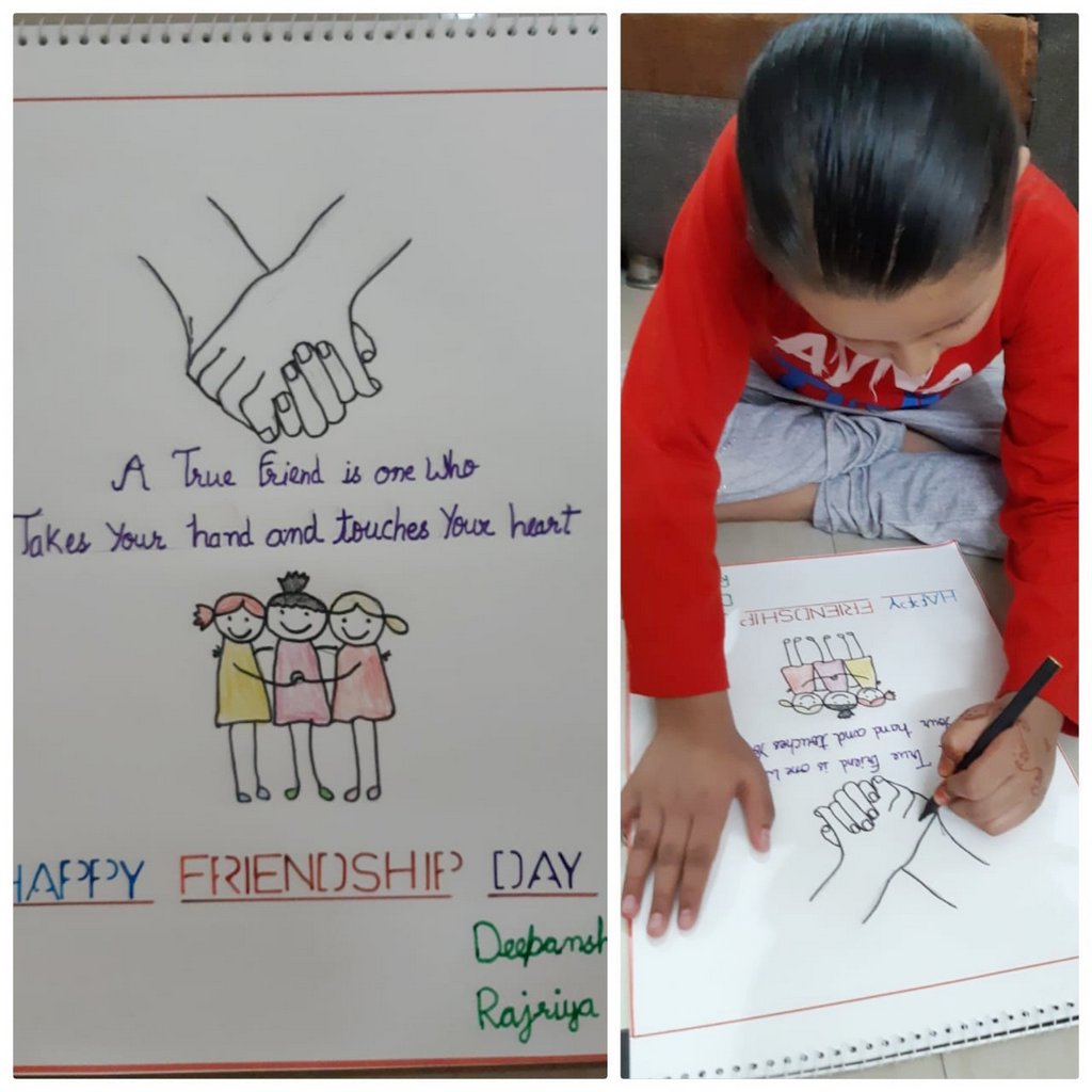 Presidium Rajnagar, PRESIDIANS REJOICED OVER A DAY DEDICATED TO FRIENDSHIP!