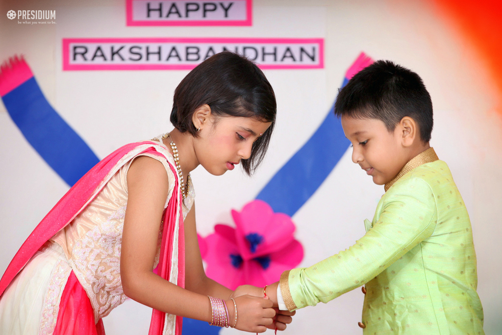 Presidium Gurgaon-57, RAKSHA BANDHAN CELEBRATED WITH ZEST AND ZEAL AT PRESIDIUM