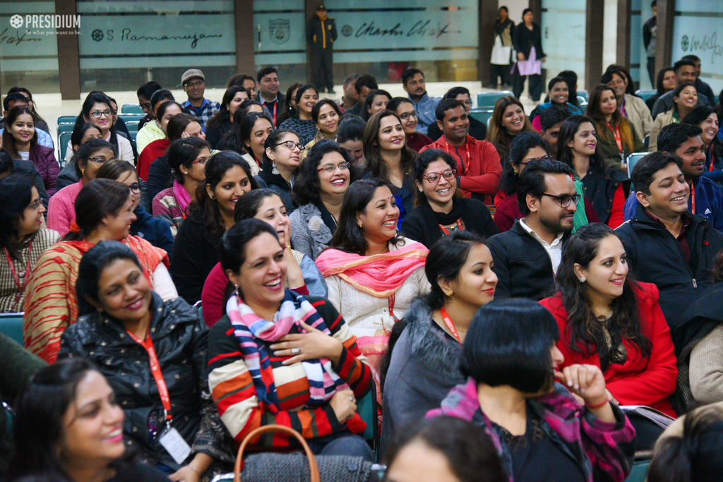 Presidium Gurgaon-57, TEACHERS LEARN ABOUT THE 'POWER OF BEING' WITH MRS. SUDHA GUPTA