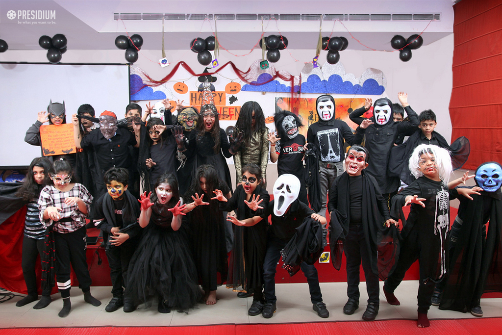 Presidium Gurgaon-57, TRICK OR TREAT! PRESIDIANS REVEL IN THE CELEBRATION OF HALLOWEEN!