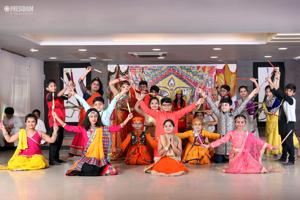 Presidium Gurgaon-57, PRESIDIANS INVOKE THE BLESSINGS OF GODDESS DURGA ON 'NAVRATRI'