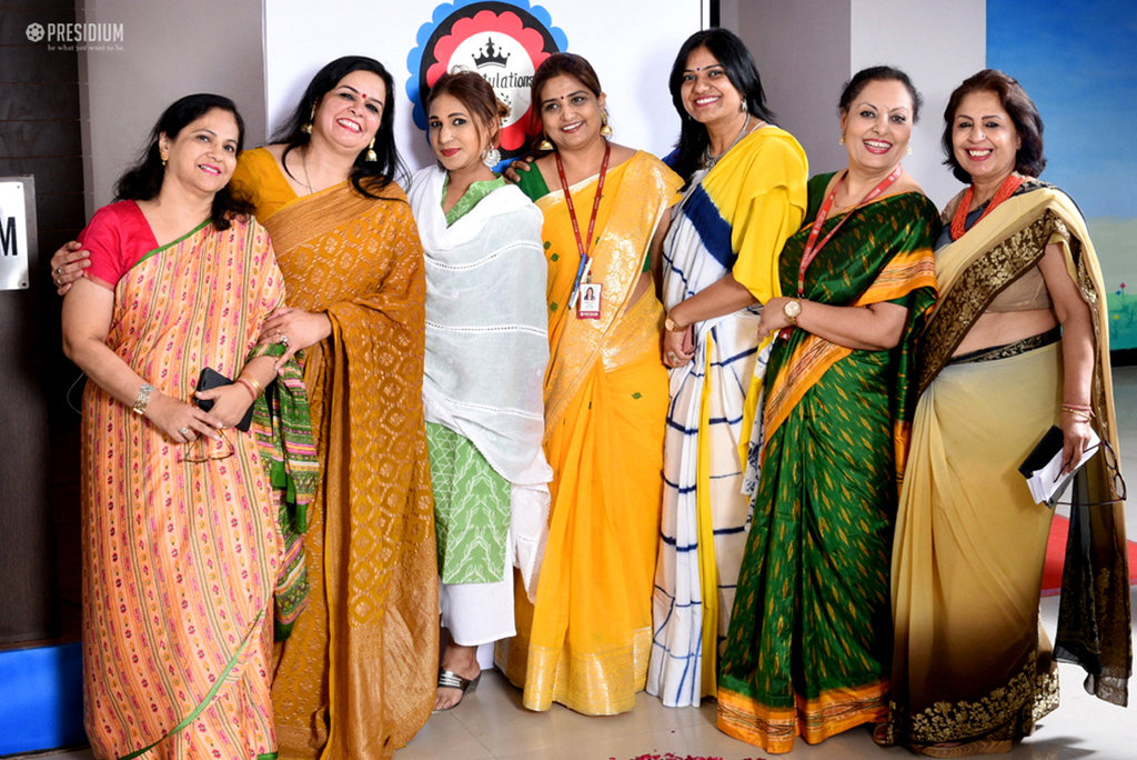 Presidium Gurgaon-57, CELEBRATING ENORMOUS STRENGTH OF TEACHERS : CHAIRPERSON HONOURS Presidium Gurgaon-57, CELEBRATING ENORMOUS STRENGTH OF TEACHERS : CHAIRPERSON HONOURS