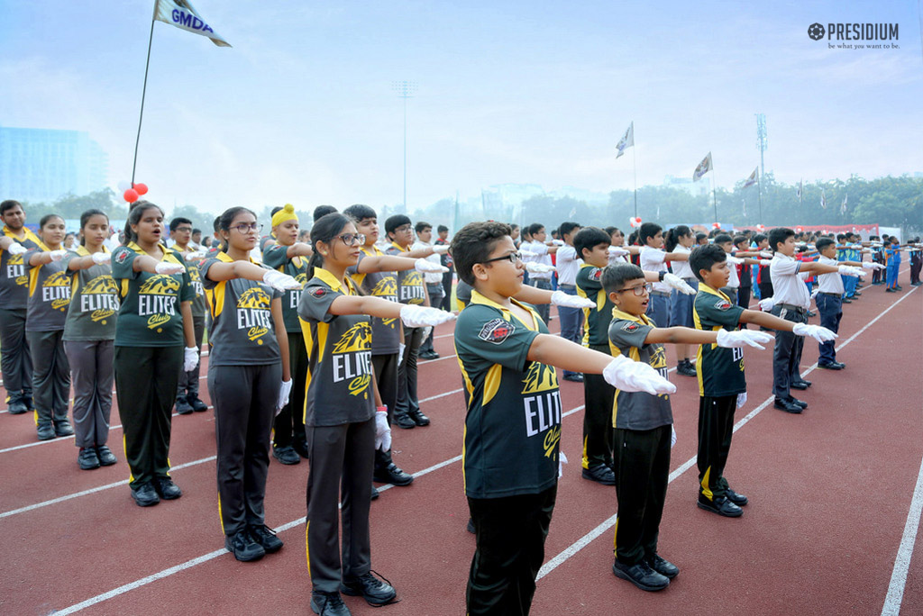 Presidium Gurgaon-57, SPORTS DAY: A DAY FILLED WITH THE EXHILARATION OF JOY & VICTORY