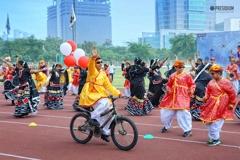 Presidium Gurgaon-57, SPORTS DAY: A DAY FILLED WITH THE EXHILARATION OF JOY & VICTORY