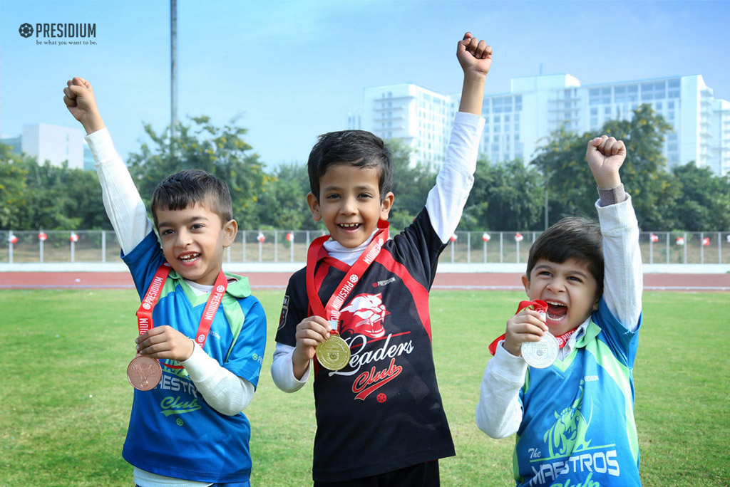 Presidium Gurgaon-57, SPORTS DAY: A DAY FILLED WITH THE EXHILARATION OF JOY & VICTORY