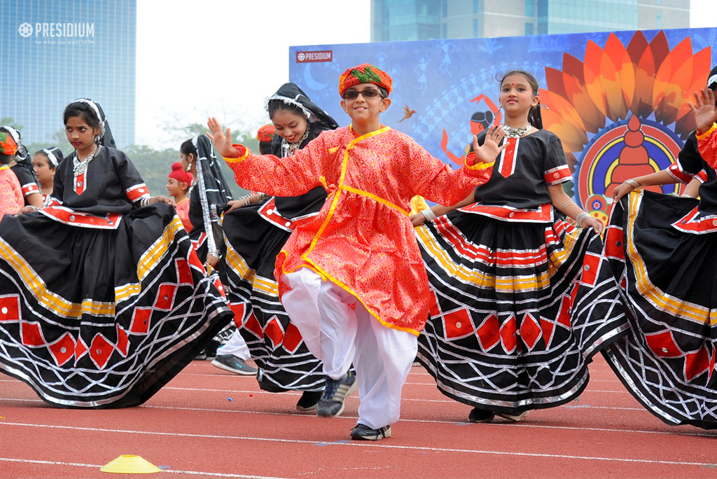 Presidium Gurgaon-57, SPORTS DAY: A DAY FILLED WITH THE EXHILARATION OF JOY & VICTORY