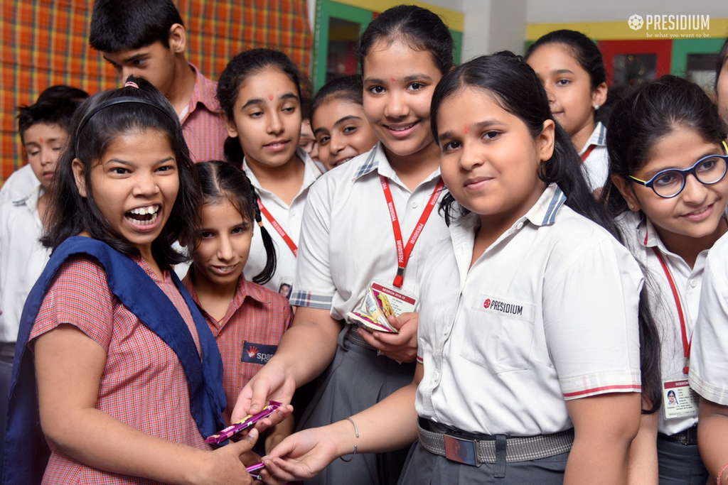 Presidium Indirapuram, PRESIDIANS SPREAD HAPPINESS AT SPARSH SPECIAL SCHOOL