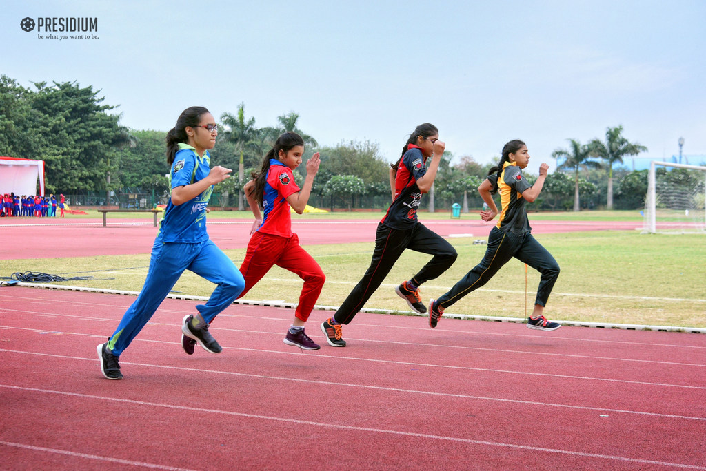 Presidium Indirapuram, STUDENTS EXHIBIT THEIR EXCEPTIONAL TALENTS AT ANNUAL SPORTS DAY