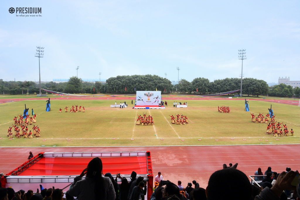 Presidium Indirapuram, STUDENTS EXHIBIT THEIR EXCEPTIONAL TALENTS AT ANNUAL SPORTS DAY