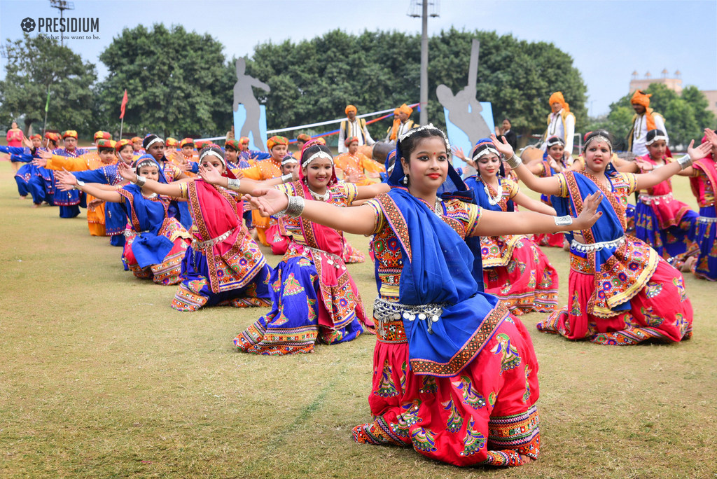 Presidium Indirapuram, STUDENTS EXHIBIT THEIR EXCEPTIONAL TALENTS AT ANNUAL SPORTS DAY