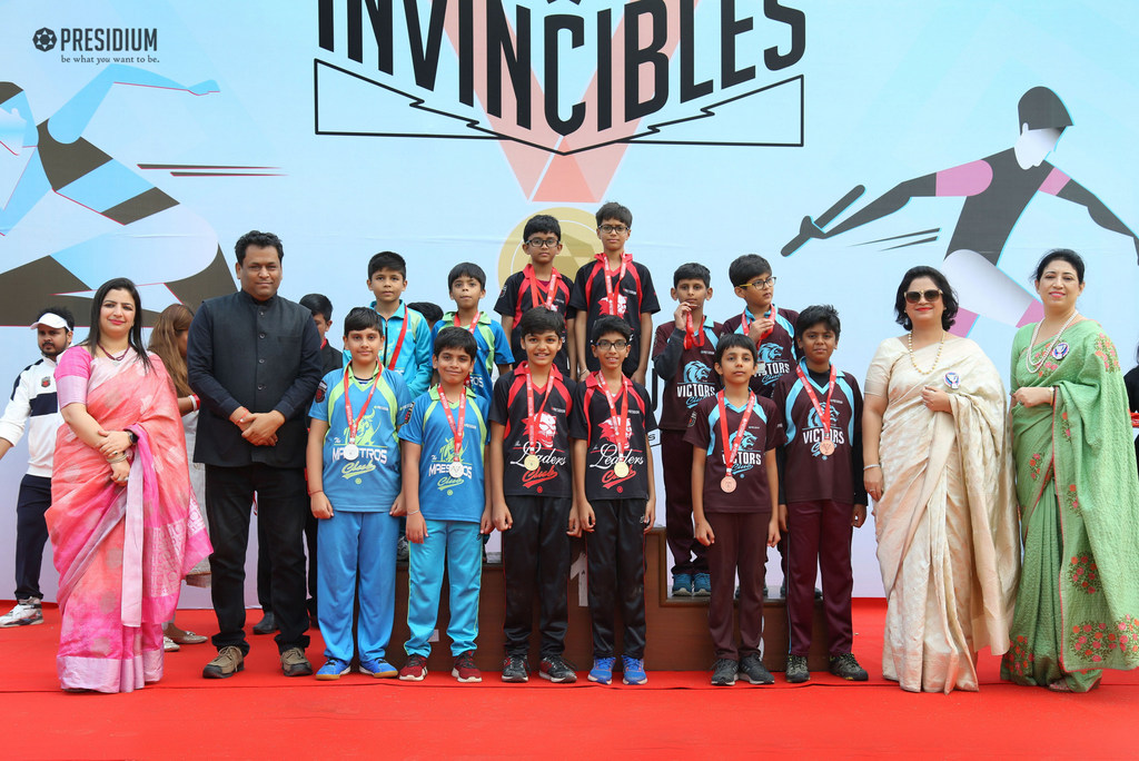 Presidium Indirapuram, STUDENTS EXHIBIT THEIR EXCEPTIONAL TALENTS AT ANNUAL SPORTS DAY