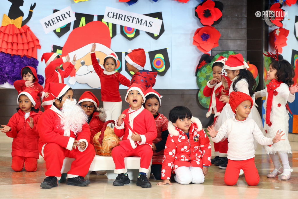 Presidium Indirapuram, IT’S A MERRY CHRISTMAS FOR OUR LITTLE ELVES OF PRESIDIUM!