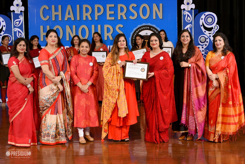 Presidium Indirapuram, TEACHERS RECEIVE RECOGNITION AT CHAIRPERSON HONOURS FOR TEACHERS