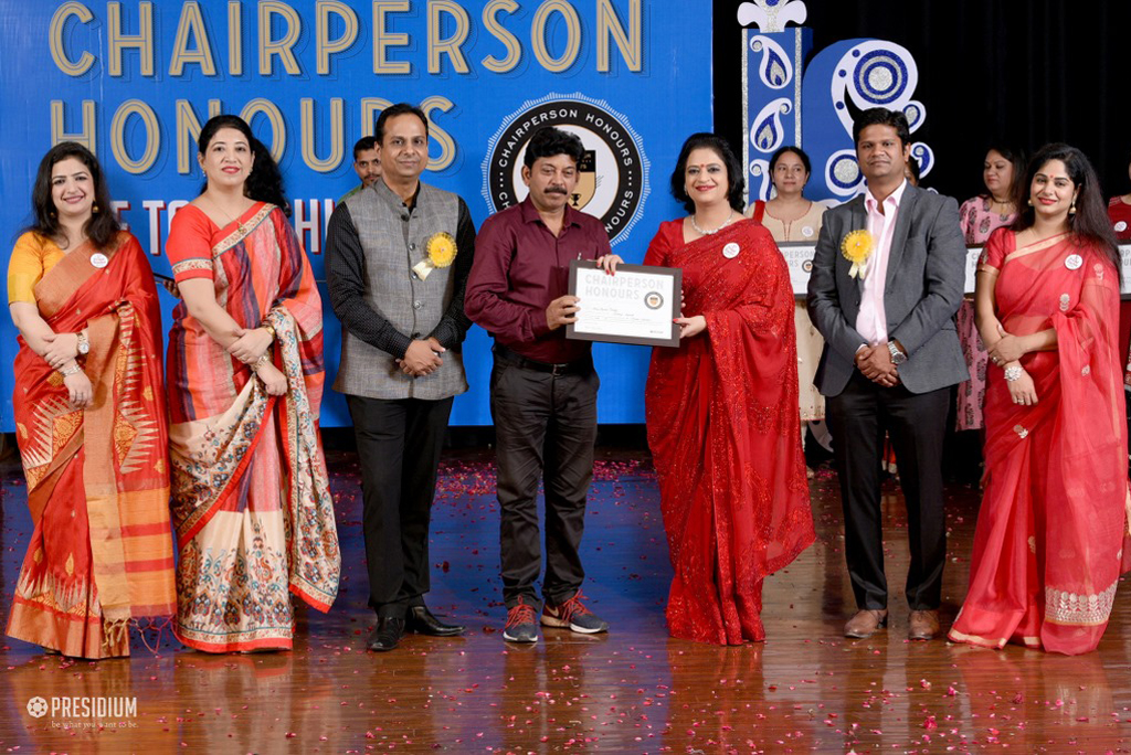 Presidium Indirapuram, TEACHERS RECEIVE RECOGNITION AT CHAIRPERSON HONOURS FOR TEACHERS