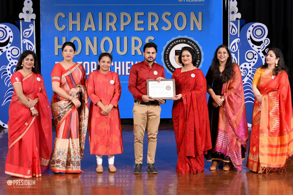 Presidium Indirapuram, TEACHERS RECEIVE RECOGNITION AT CHAIRPERSON HONOURS FOR TEACHERS