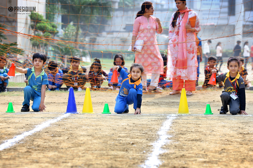 Presidium Indirapuram, ENERGETIC PRESIDIANS EXHIBIT SPORTSMANSHIP ON SPORTS DAY