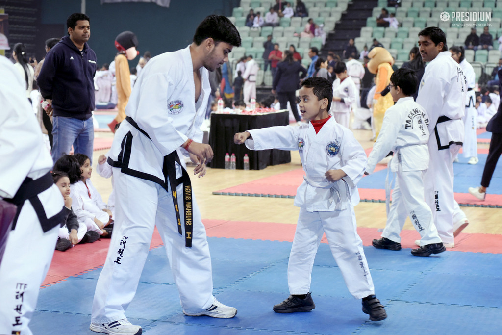 Presidium Indirapuram, LITTLE CHAMPIONS WIN A GOLD MEDAL IN ITF TAEKWONDO CHAMPIONSHIP