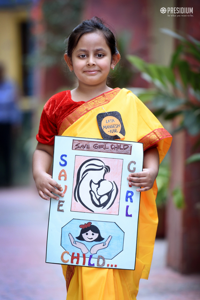 Presidium Vivek Vihar, CELEBRATING THE POWER OF GIRLS ON GIRL CHILD DAY