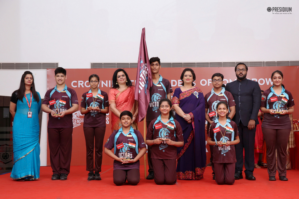 Presidium Gurgaon-57, INVESTITURE CEREMONY: PRESIDIANS PLEDGE TO TAKE RESPONSIBILITY