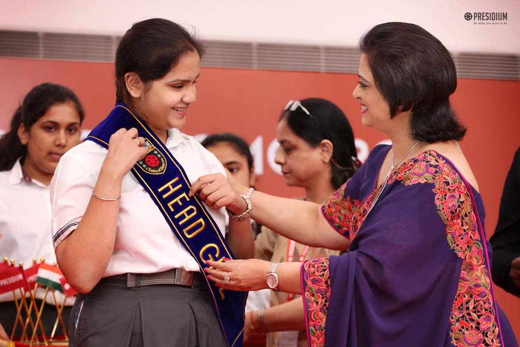 Presidium Gurgaon-57, INVESTITURE CEREMONY: PRESIDIANS PLEDGE TO TAKE RESPONSIBILITY