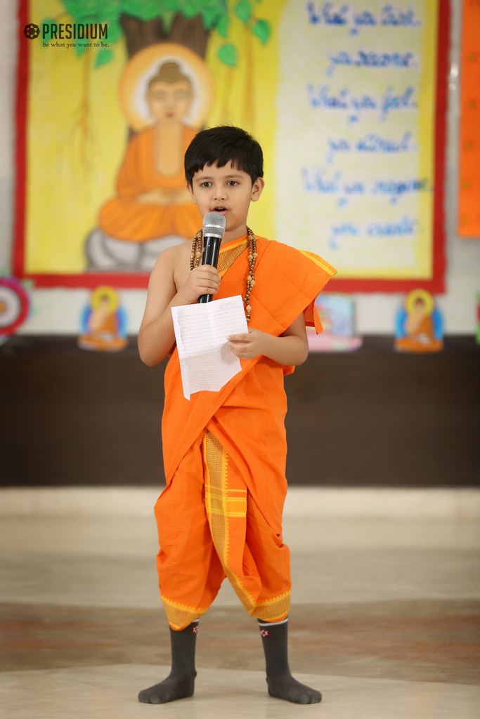 Presidium Indirapuram,   PRESIDIANS EXPERIENCE PEACE AND SERENITY ON BUDDHA PURNIMA