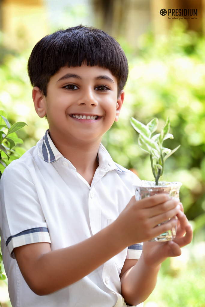 Presidium Indirapuram, MRS. GUPTA JOINS PRESIDIANS FOR EARTH DAY CELEBRATIONS!