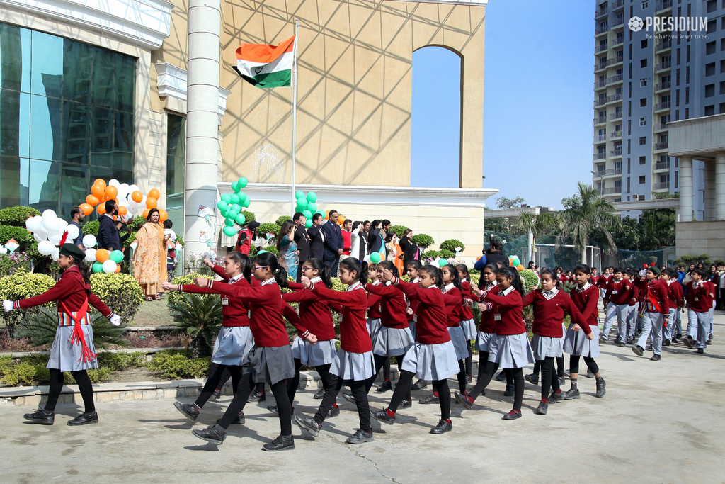 Presidium Indirapuram, PRESIDIANS CELEBRATE THE UNITY OF INDIA ON REPUBLIC DAY