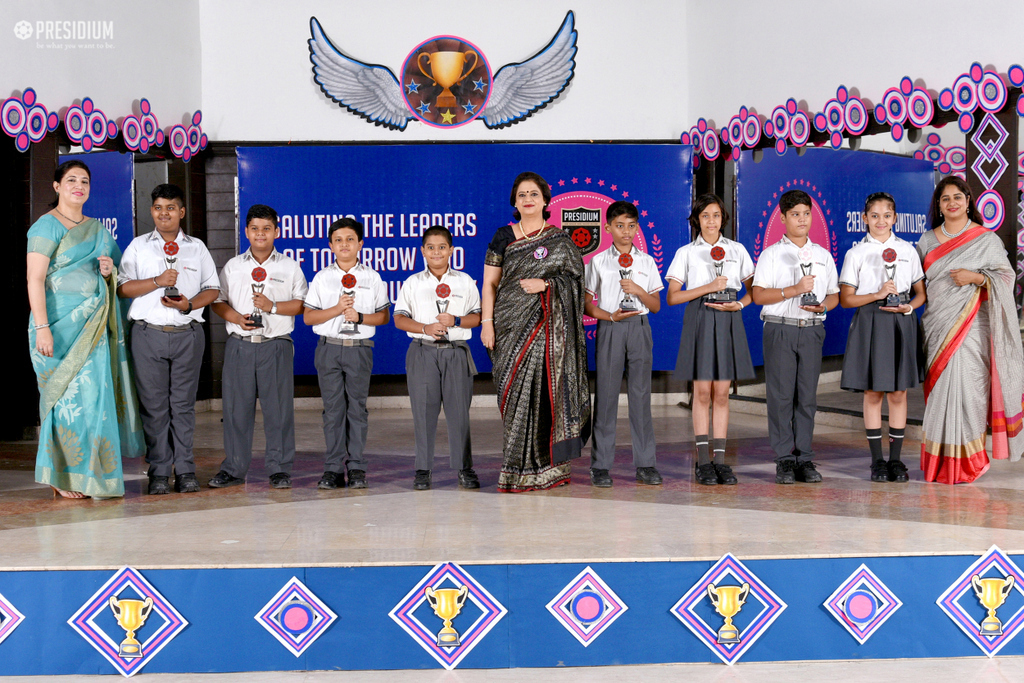 Presidium Indirapuram, ACADEMIC EXCELLENCE 2018:HONOURING THE ACADEMIC RIGOR OF STUDENTS