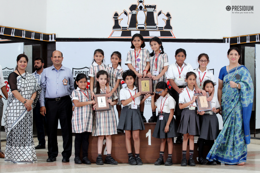 Presidium Indirapuram, ASPIRING CHESS PLAYERS COMPETE AT INTER SCHOOL CHESS CHAMPIONSHIP