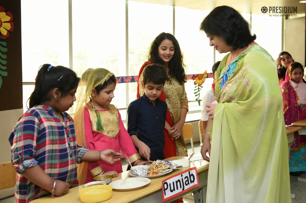 Presidium Indirapuram, FOOD FAIR: PRESIDIANS SAVOUR THE VIBRANCY OF INDIAN FOOD