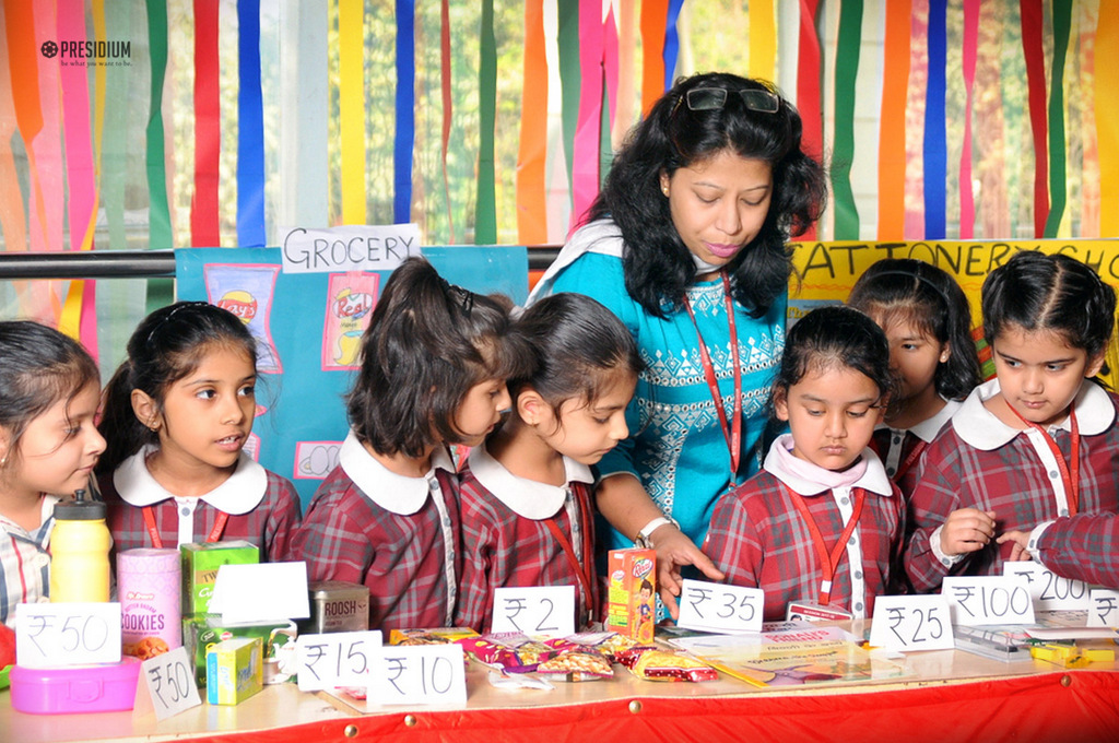 Presidium Indirapuram, LITTLE PRESIDIANS OBSERVE MARKET SCENE FOR EXPERIENTIAL LEARNING