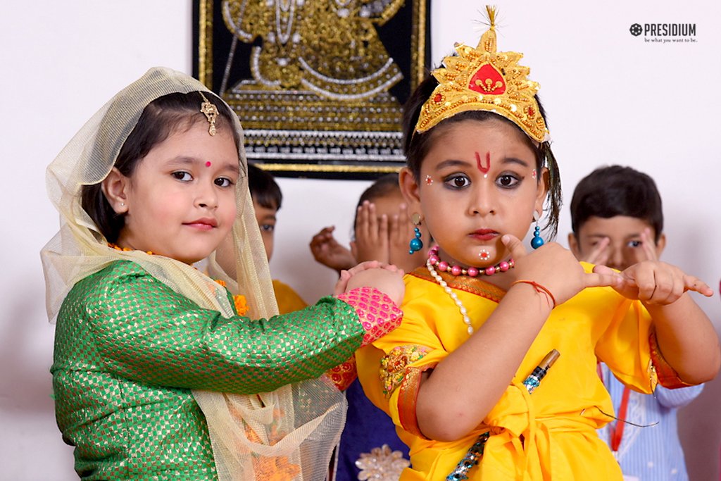 Presidium Gurgaon-57, PRESIDIANS CELEBRATE A BLISSFUL JANMASHTAMI WITH THEIR FRIENDS