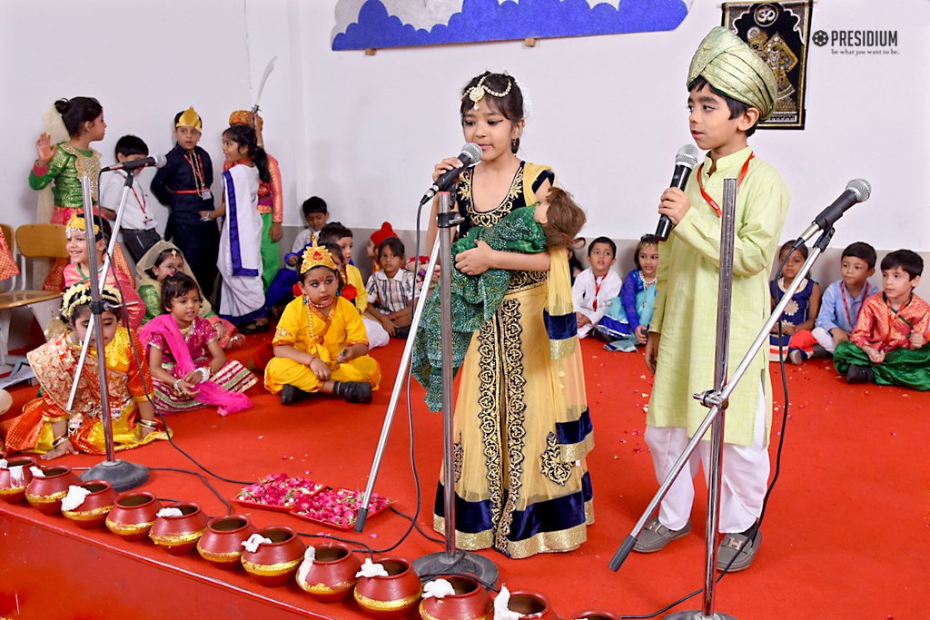 Presidium Gurgaon-57, PRESIDIANS CELEBRATE A BLISSFUL JANMASHTAMI WITH THEIR FRIENDS