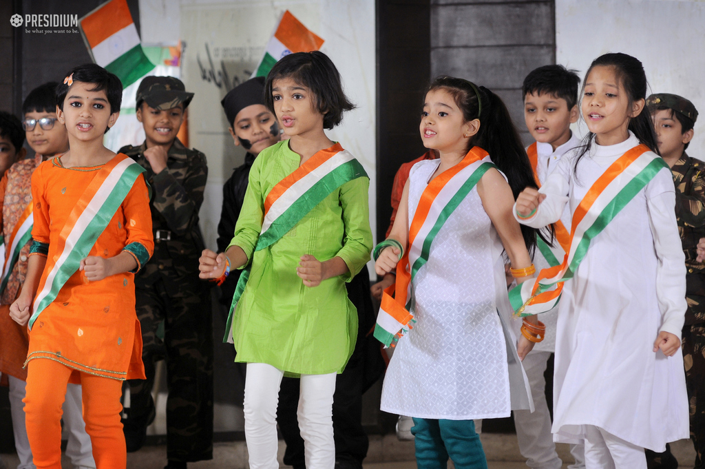 Presidium Indirapuram, NATIONAL FLAG DAY: SALUTING THE SYMBOL OF OUR FREEDOM & PRIDE