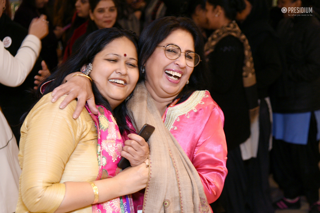 Presidium Gurgaon-57, RINGING IN THE NEW YEAR WITH DEAR SUDHA MA’AM