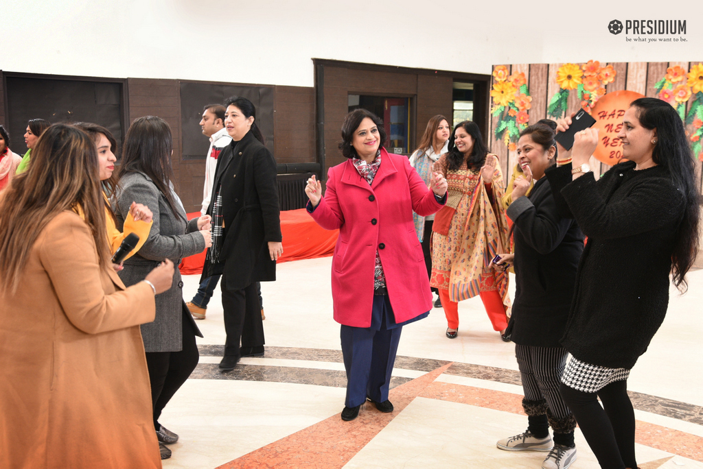 Presidium Indirapuram, BIDDING ADIEU TO 2019 IN A  LIVELY MANNER WITH MRS. GUPTA 