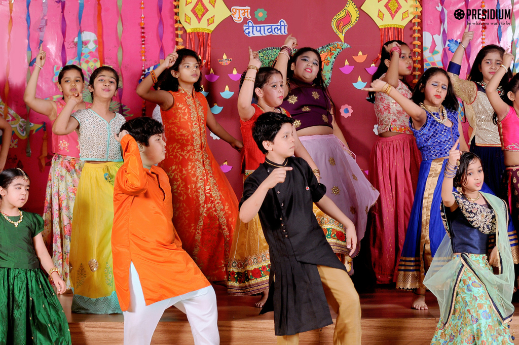 Presidium Pitampura, STUDENTS GRASP THE TRUE ESSENCE OF DIWALI