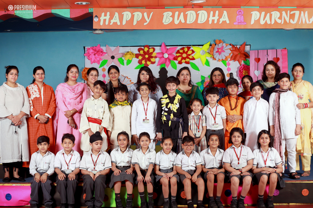 Presidium Vivek Vihar, BUDDHA PURNIMA CELEBRATION BRINGS PEACE TO OUR YOUNG SOULS 