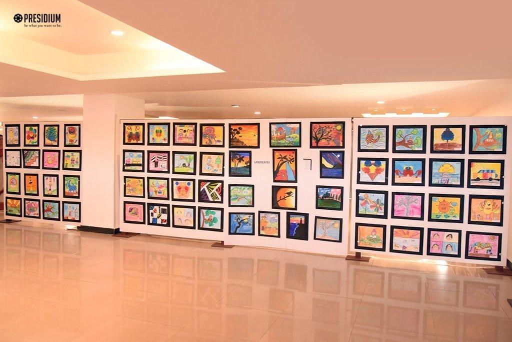 Presidium Gurgaon-57, PRESIDIUM’S ART EXHIBITION CELEBRATES BUDDING ARTISTS