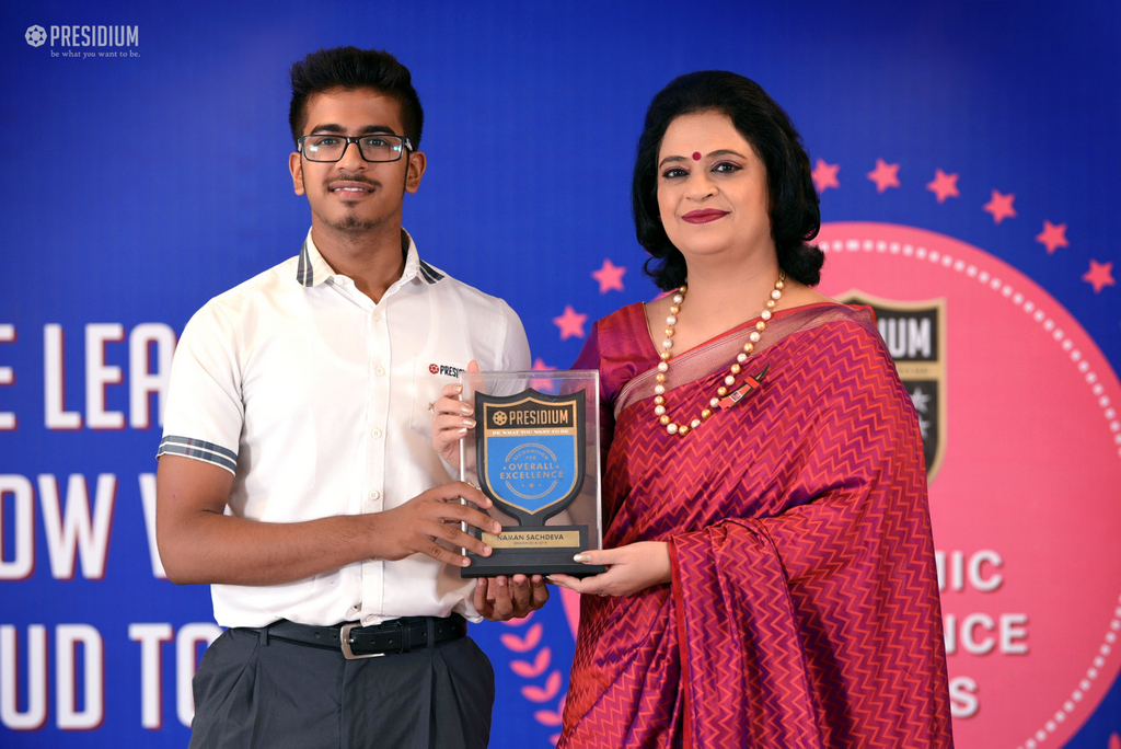 Presidium Gurgaon-57, ACADEMIC EXCELLENCE AWARDS LAUDS EFFORTS OF STUDENTS IN 2018-19