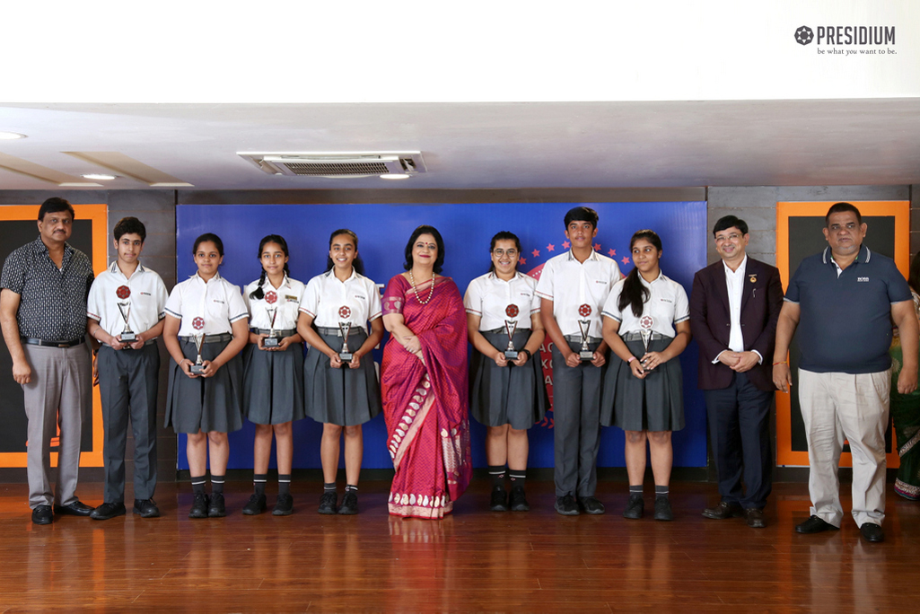 Presidium Gurgaon-57, ACADEMIC EXCELLENCE AWARDS LAUDS EFFORTS OF STUDENTS IN 2018-19