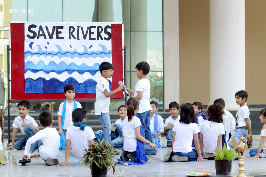 Presidium Gurgaon-57, PRESIDIANS OF GURGAON PLEDGE THEIR SUPPORT TO RALLY FOR RIVERS