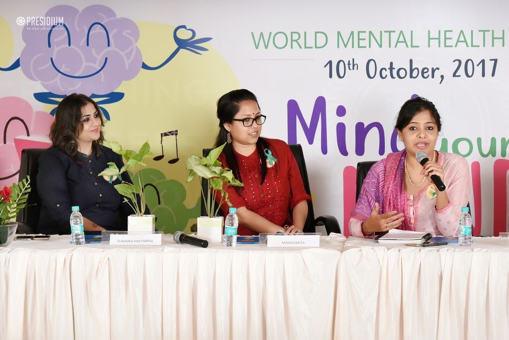 Presidium Gurgaon-57, OBSERVING WORLD MENTAL HEALTH DAY IN THE AEGIS OF SUDHA MA'AM