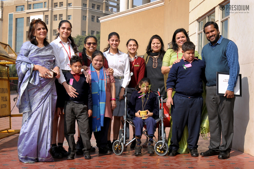 Presidium Gurgaon-57, PRESIDIUM GURGAON WELCOMES THE SPARSH FAMILY WITH OPEN ARMS