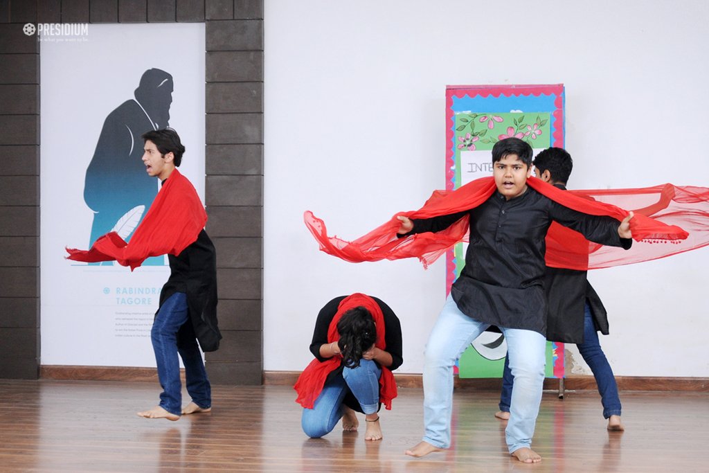 Presidium Indirapuram, PRESIDIANS CONVEY VITAL SOCIAL MESSAGES THROUGH NUKKAD NATAK